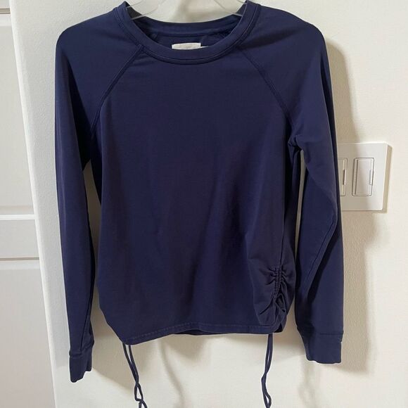 PACT Cinch Side Pullover in Blue XS NWOT - Picture 3 of 12
